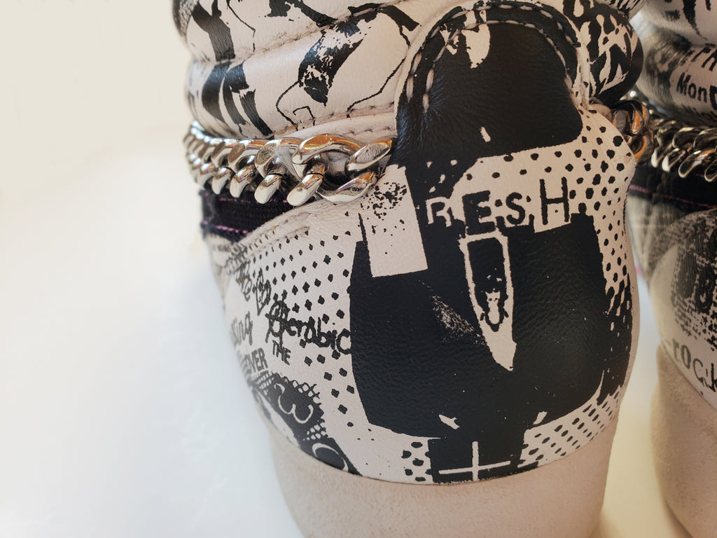 Rare: 2008 Reebok Freestyle Music Evolution - Punk Rock/Hip Hop Fusion High-tops