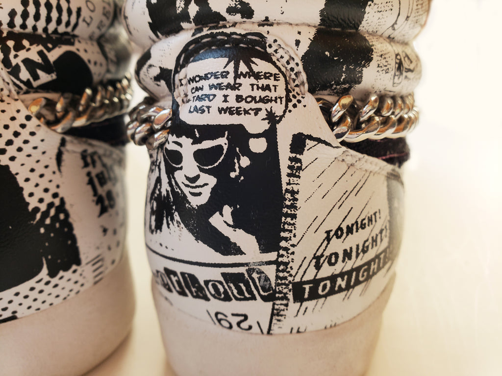 Rare: 2008 Reebok Freestyle Music Evolution - Punk Rock/Hip Hop Fusion High-tops