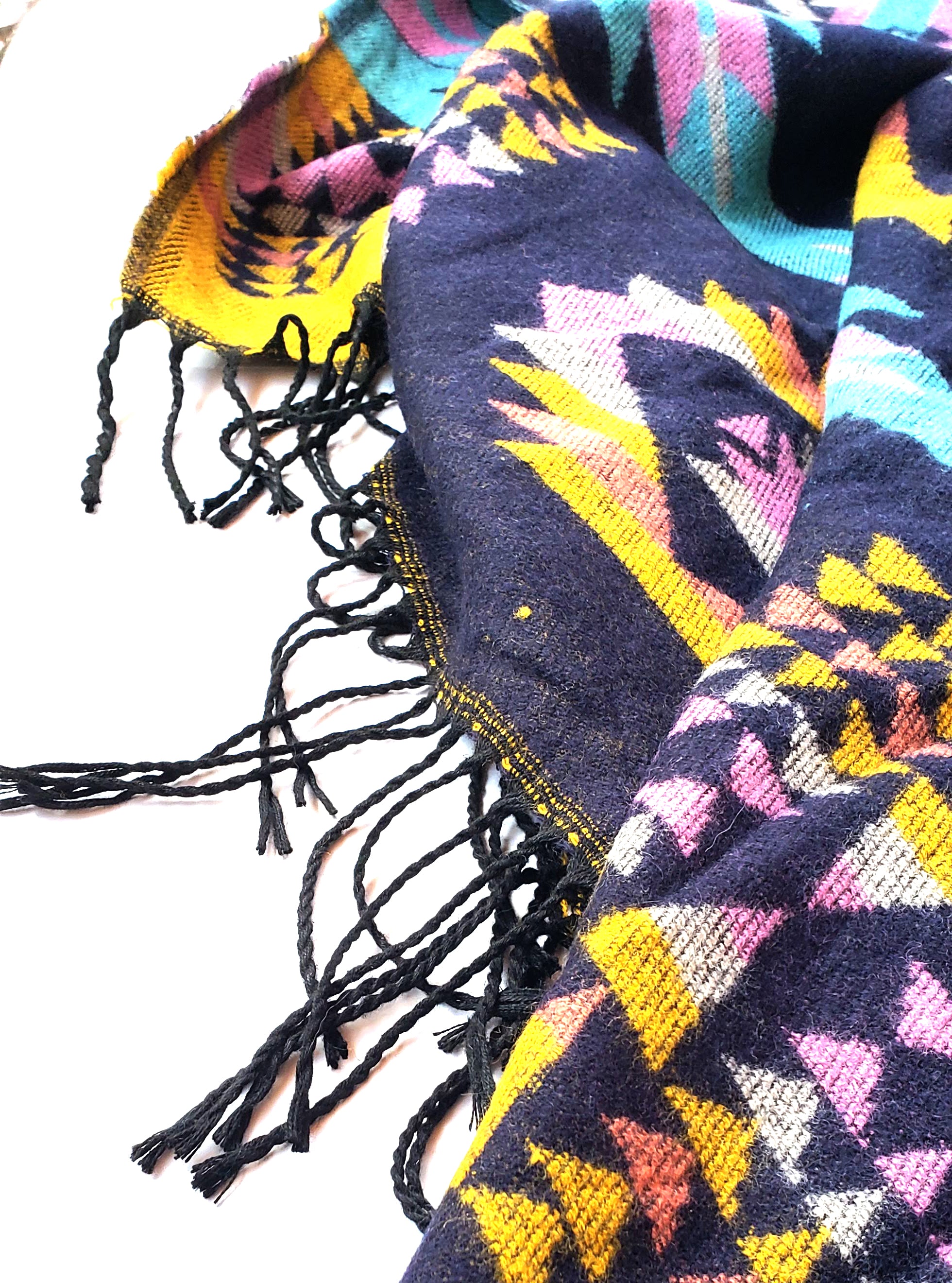 Boho Aztec Printed Poncho