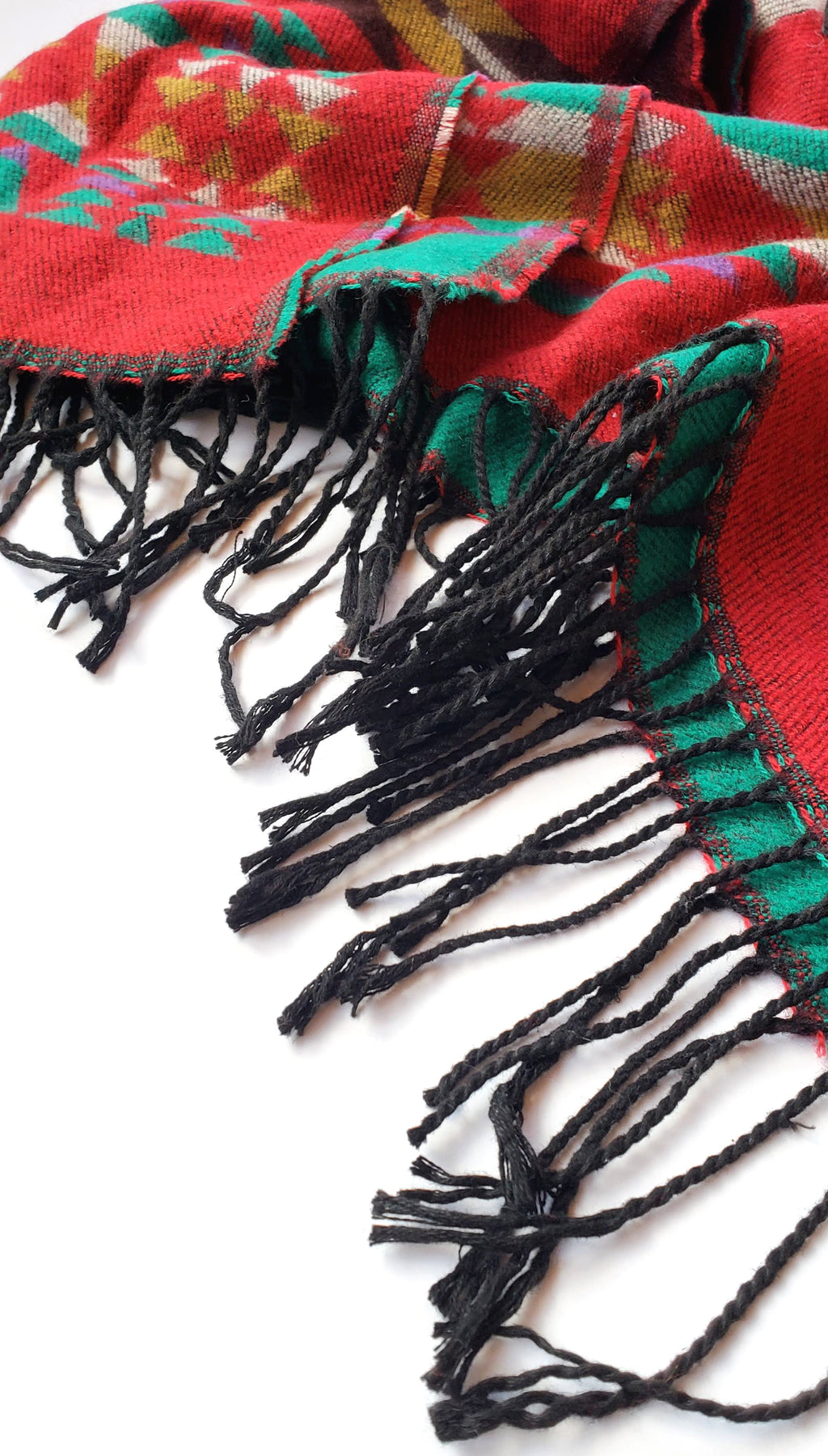 Boho Aztec Printed Poncho