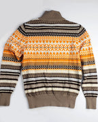 Daily Sports Women's Fairisle 1/4 Zip Golf Sweater