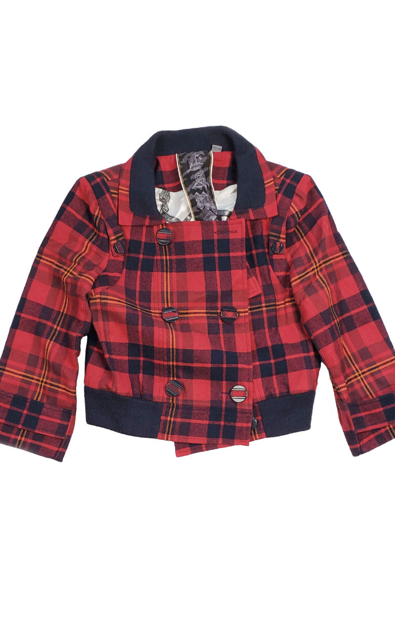 Gwen Stefani L.A.M.B. Plaid Jacket (2007) - Style a Go-Go