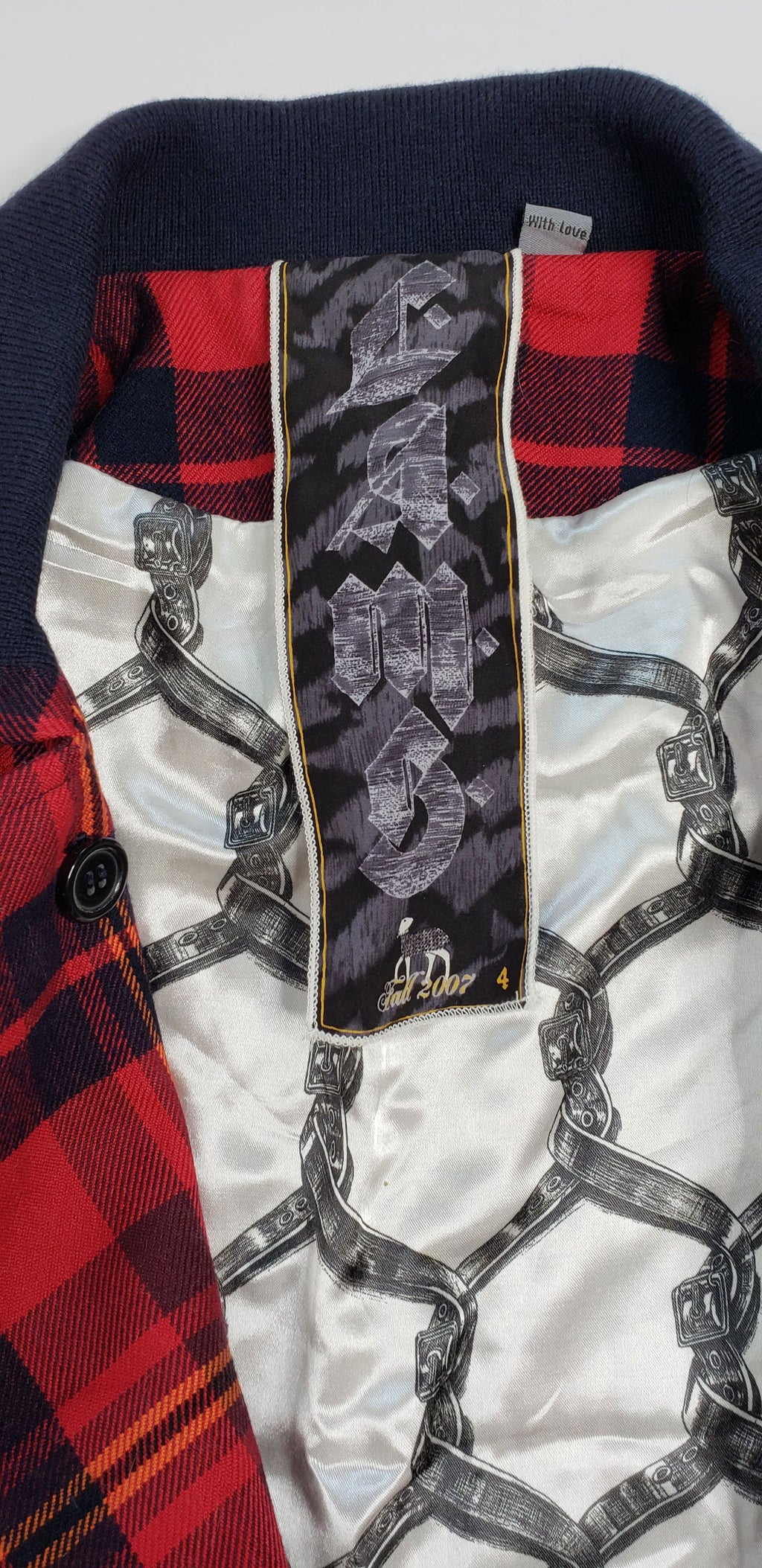 Gwen Stefani L.A.M.B. Plaid Jacket (2007)