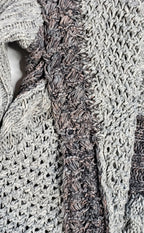 CAbi Crocheted Waterfall Cardigan
