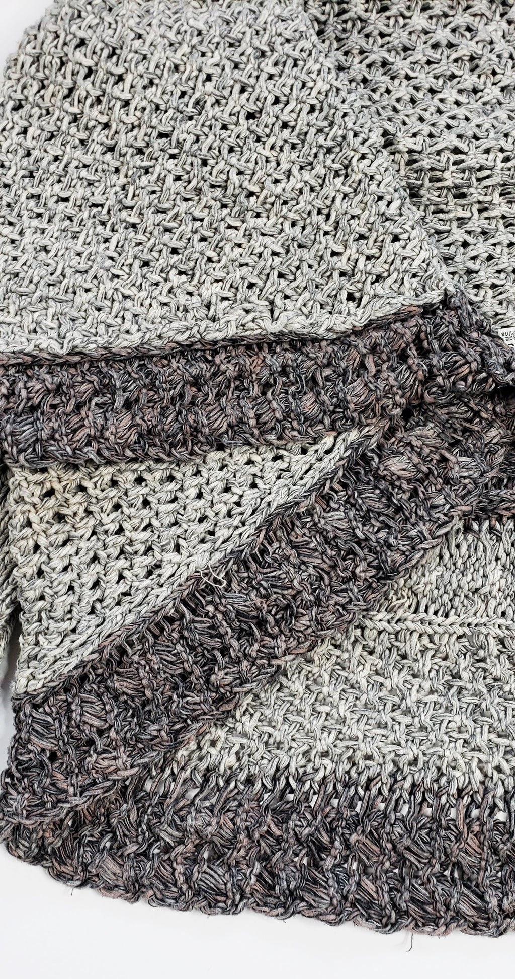 CAbi Crocheted Waterfall Cardigan