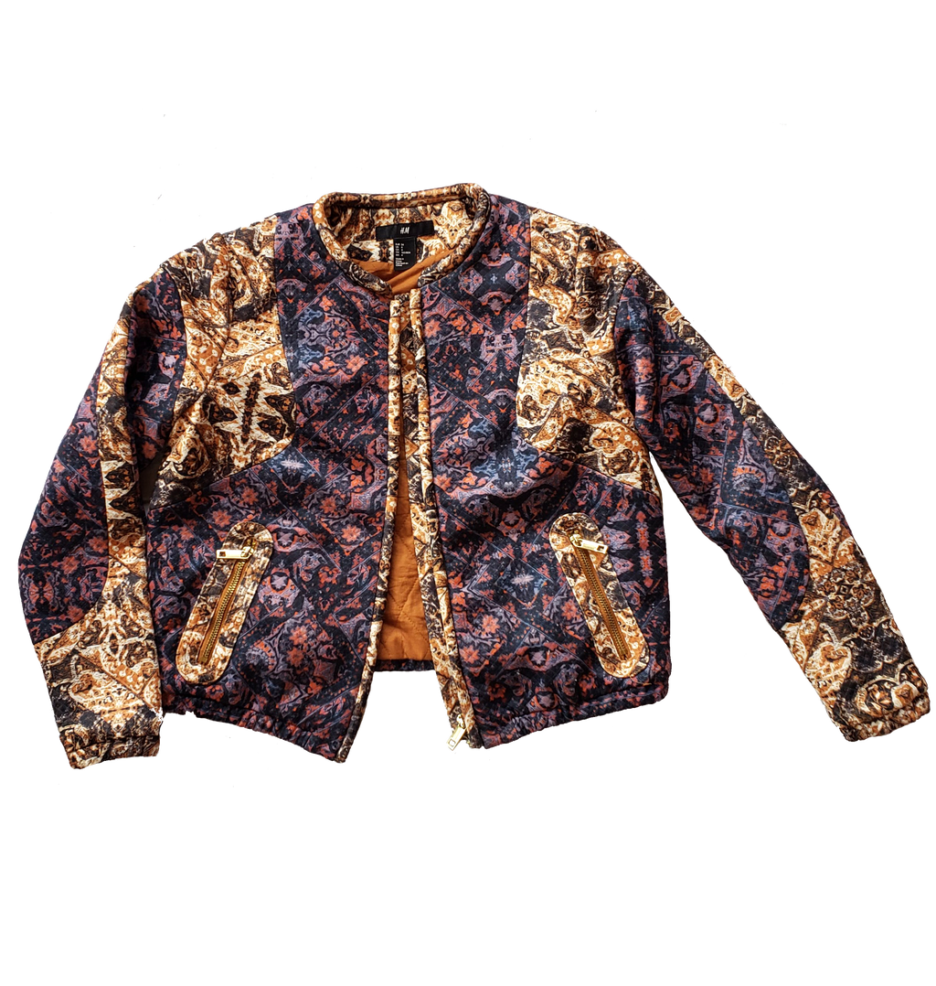 H&M Printed Bomber Jacket