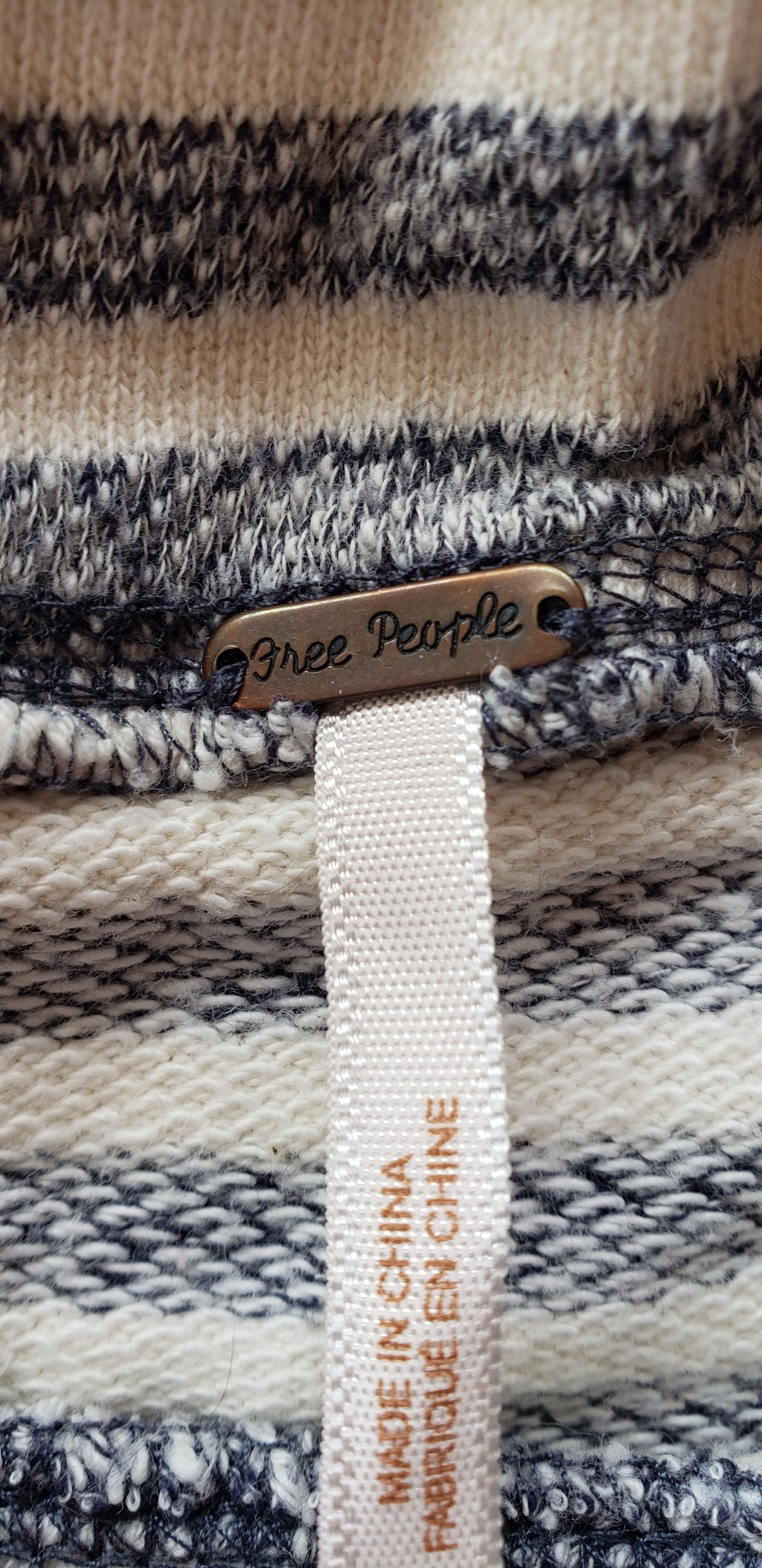 Free People Cropped Knit Cowl-neck Top