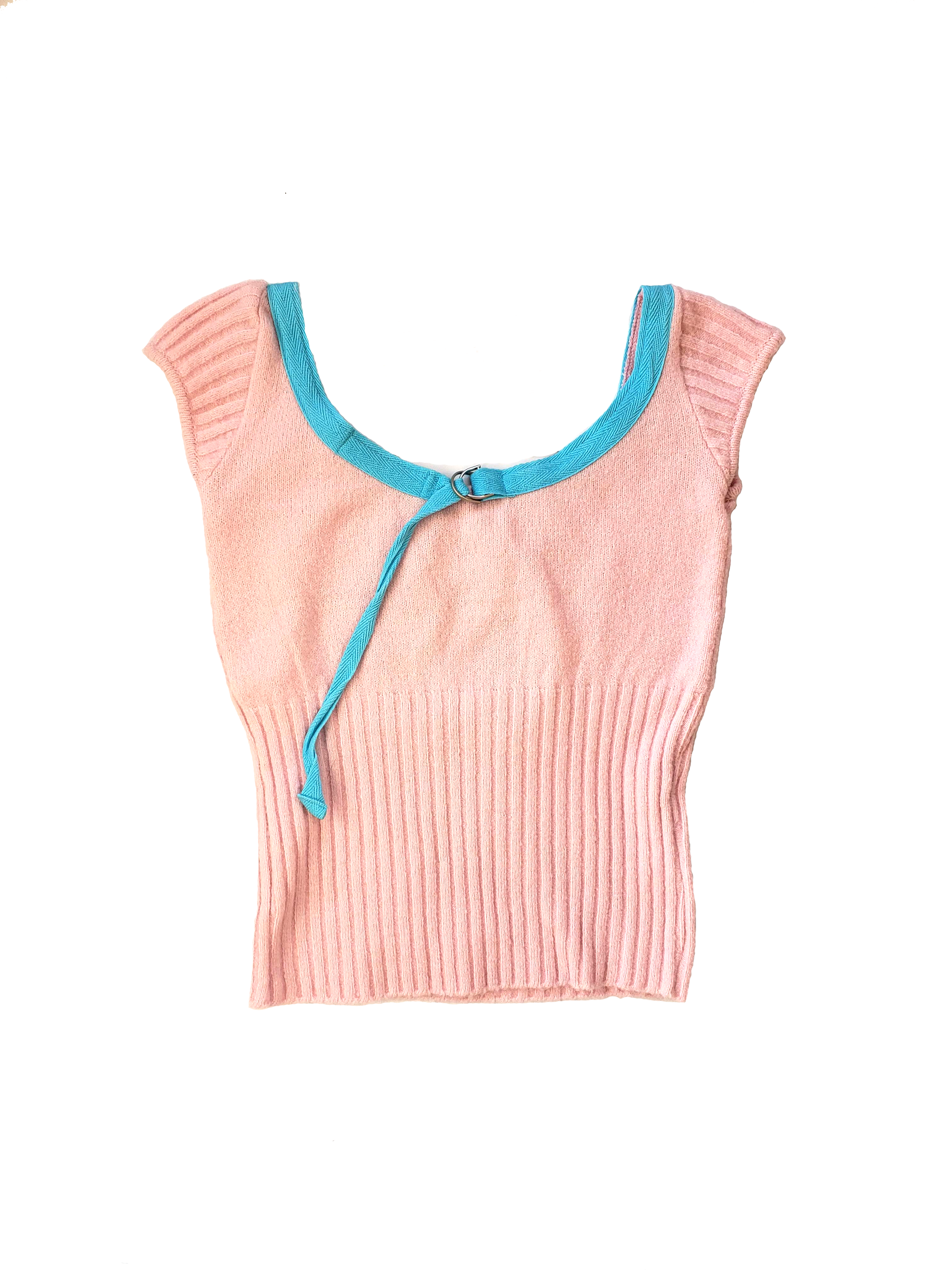 Vintage Rare 90's Blummine Milano Minnie Mouse Cropped Sweater