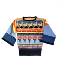 Vintage 70s Collage Ice Cream Sweater