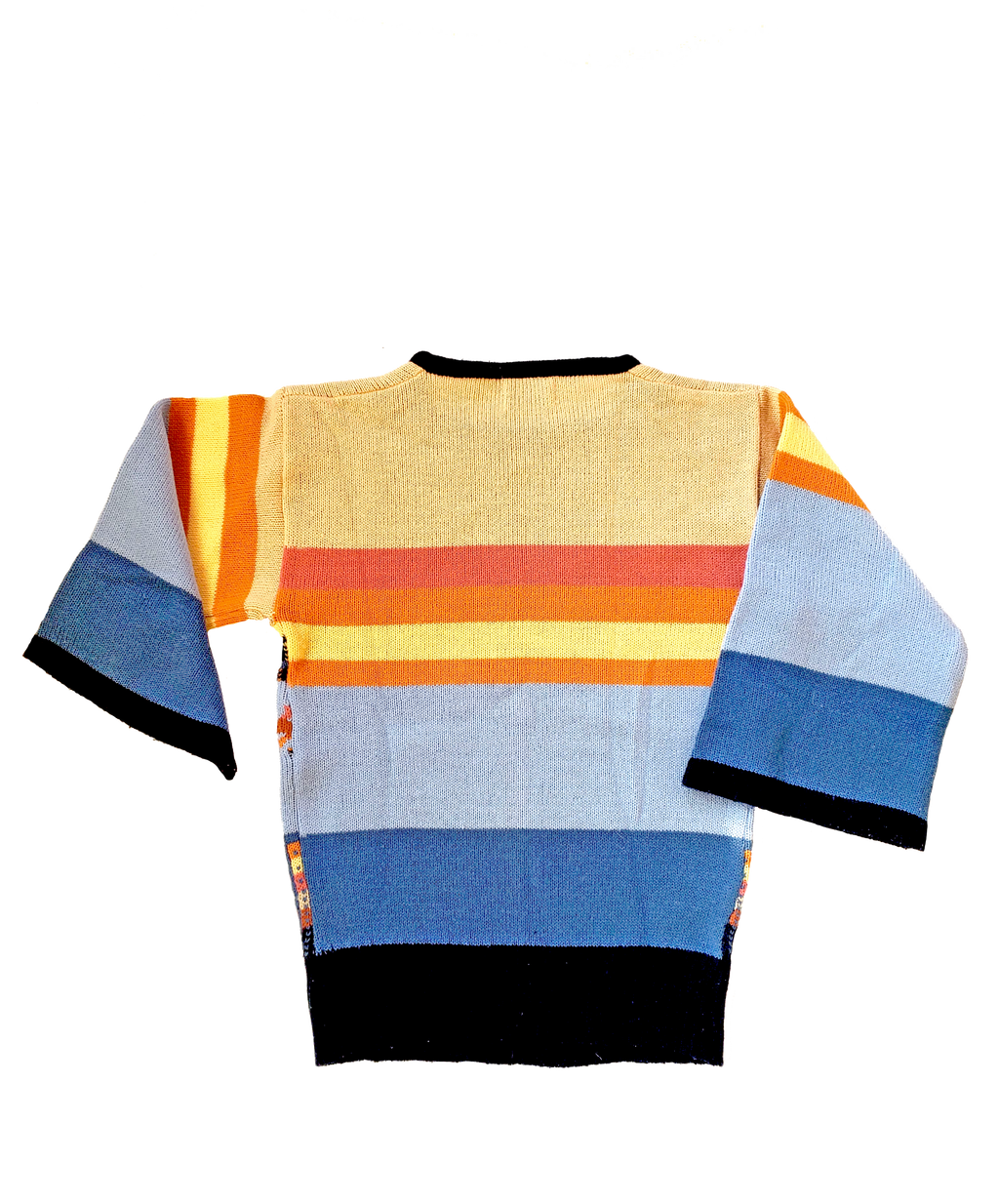 Vintage 70s Collage Ice Cream Sweater