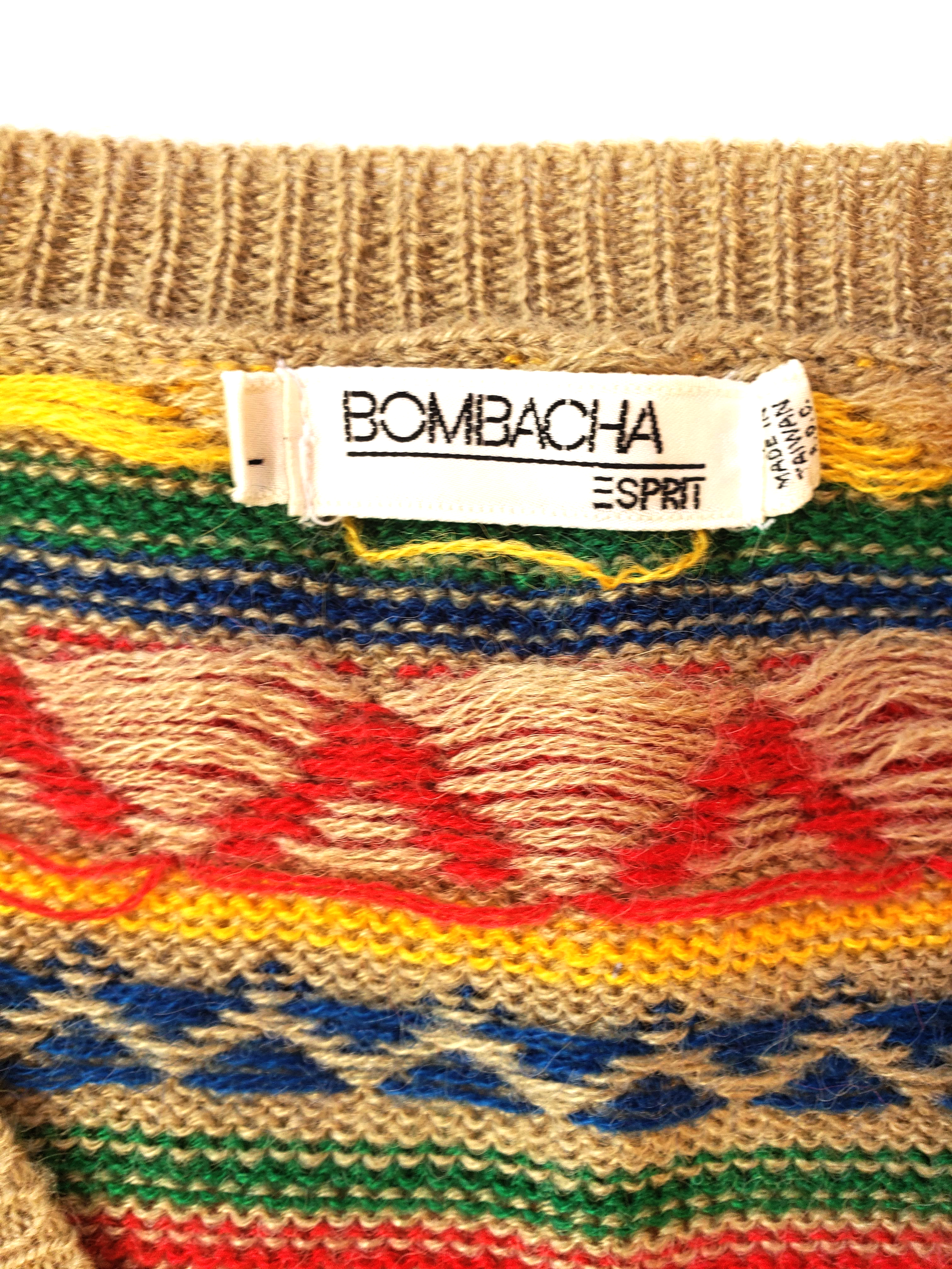 Vintage 80s Esprit Bombacha Sweater