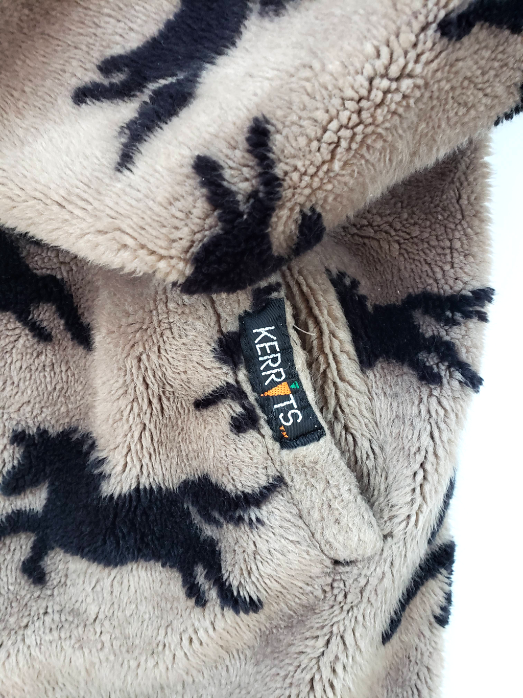 Kerrits Black Horse Teddy 1/4 Zip Pullover