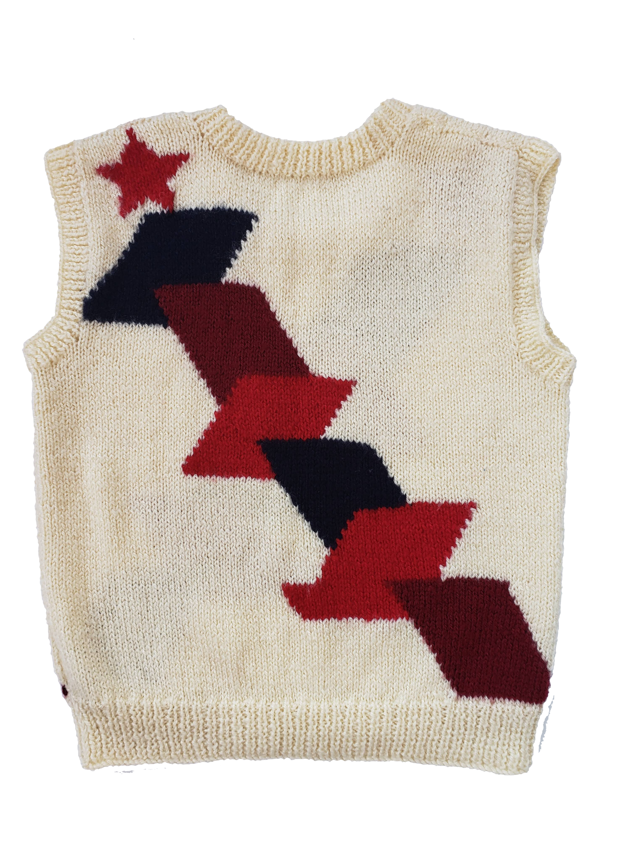 Vintage Ziggy Stardust 70's Vintage Sweater Vest