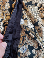 Vintage Maggie London Gold Lamé Jacquard Jacket