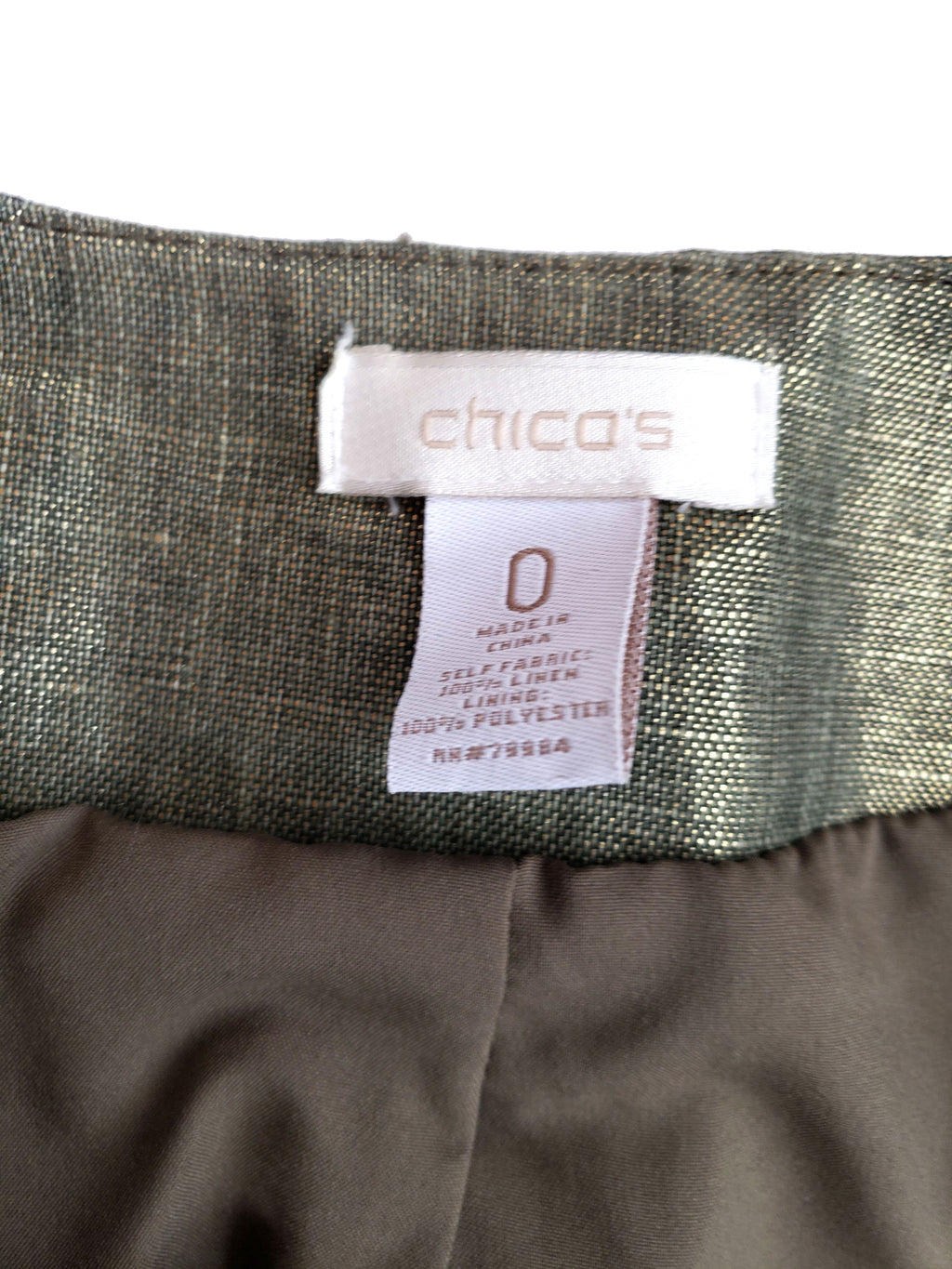 Chico's Metallic Beaded Cropped Jacket