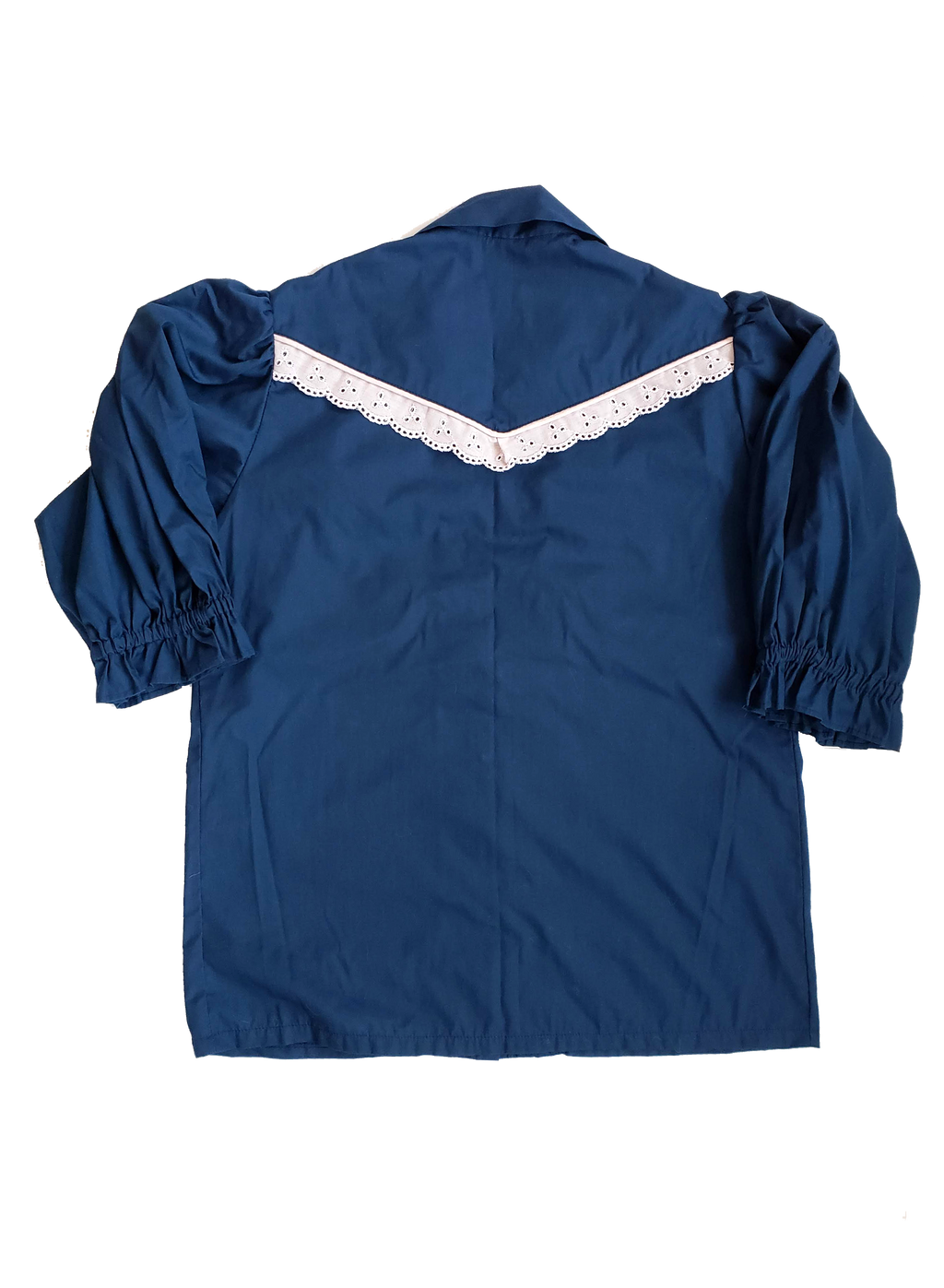 Vintage Rockabilly Blues Blouse