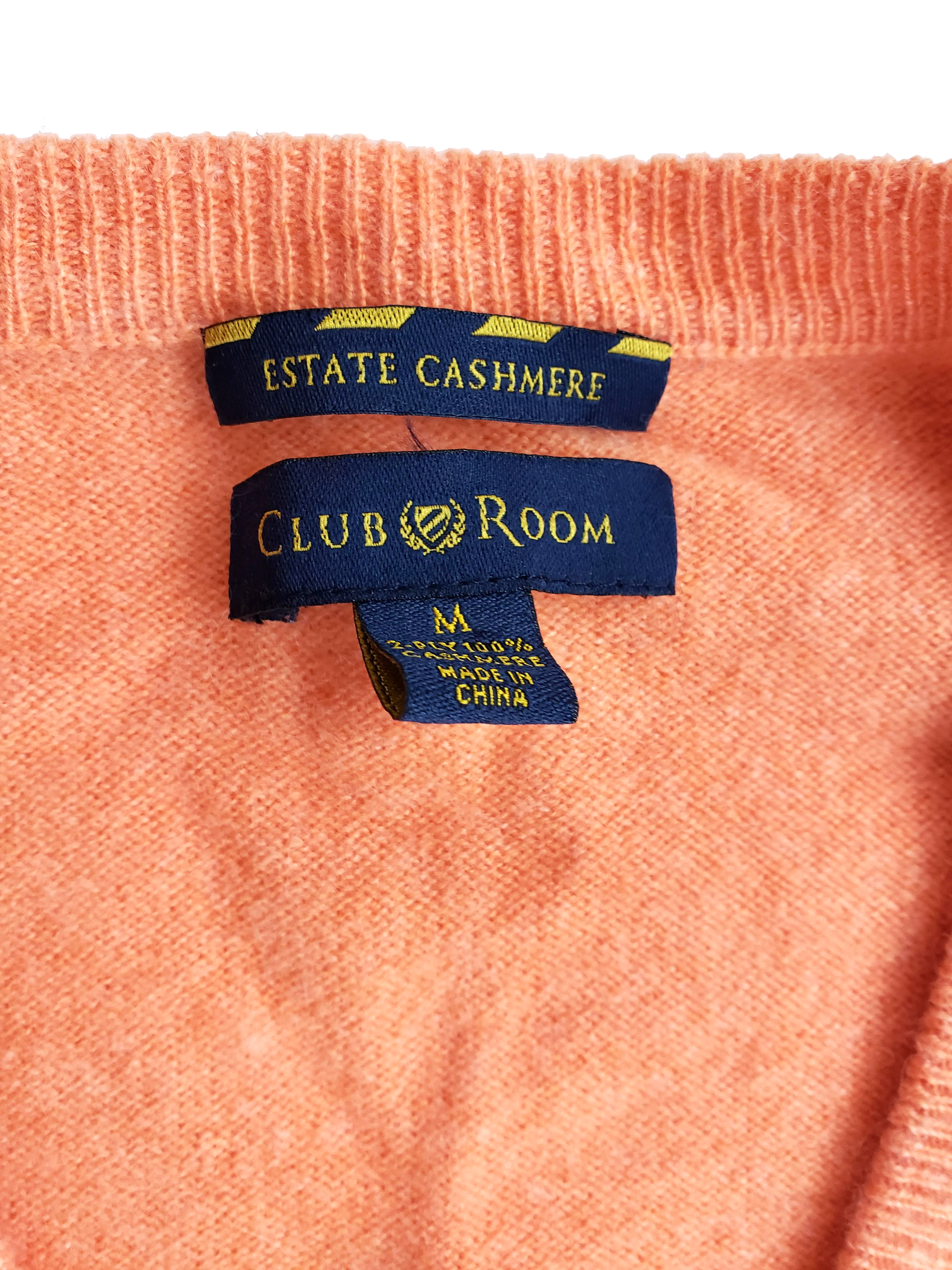 Cashmere Peach Men's Club Room Sweater