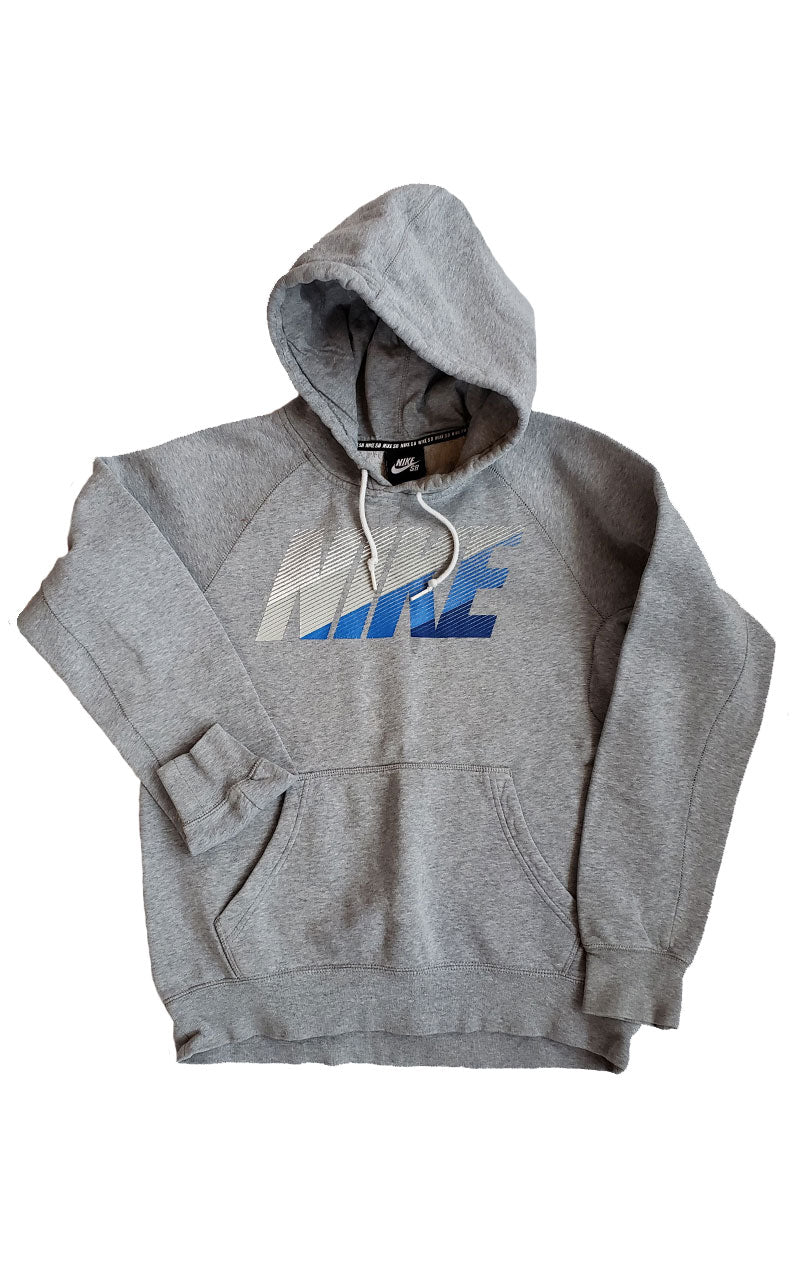 Two Toned Nike Logo Hoodie