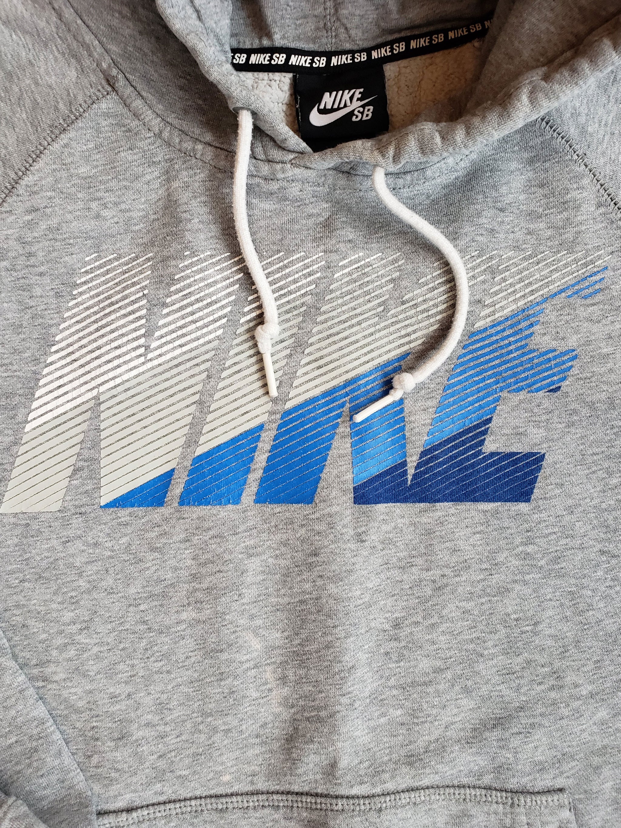 Two Toned Nike Logo Hoodie