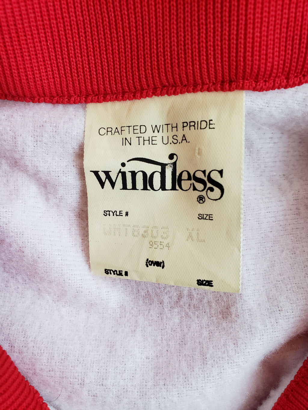 Vintage Sexton 1/4 Zip Wind Bomber Jacket