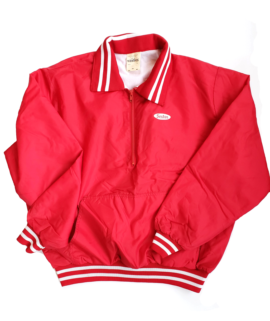 Vintage Sexton 1/4 Zip Wind Bomber Jacket