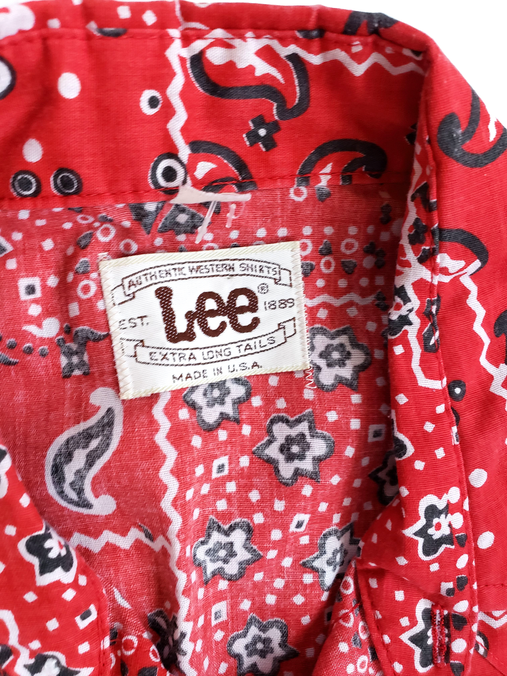 Vintage Lee Western Style Snapdown Shirt