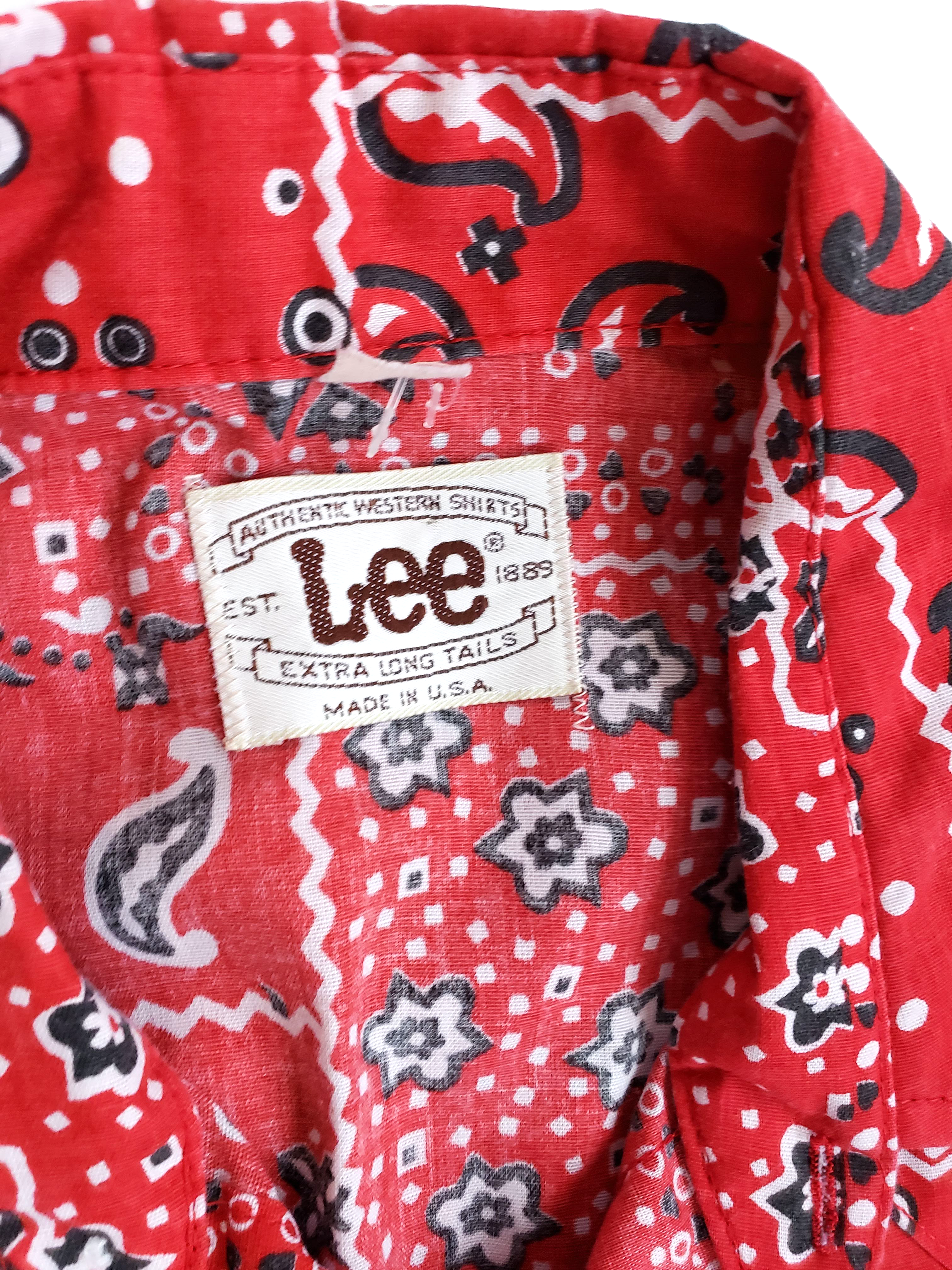 Vintage Lee Western Style Snapdown Shirt