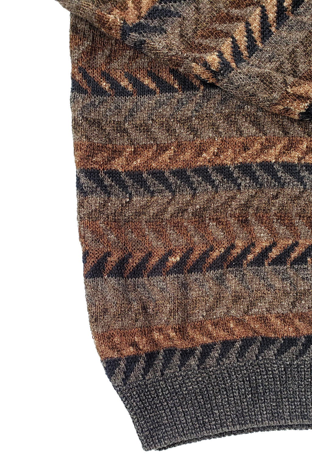 Men's Gianfranco Ruffini Velour Knit Sweater