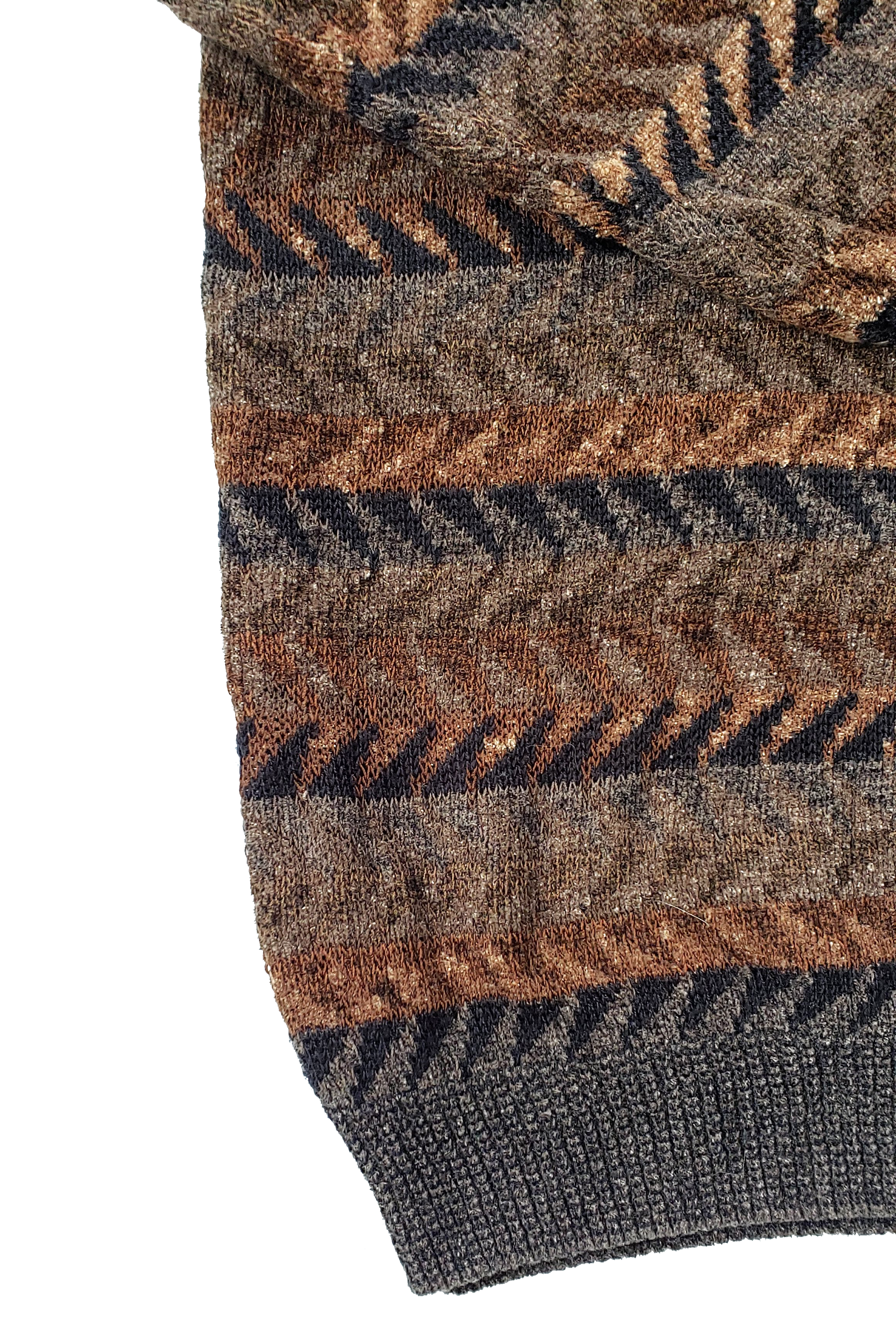 Men's Gianfranco Ruffini Velour Knit Sweater