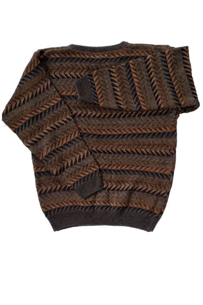 Men's Gianfranco Ruffini Velour Knit Sweater