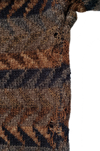 Men's Gianfranco Ruffini Velour Knit Sweater