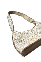 90s Retro Fully Beaded Baguette Style Bag