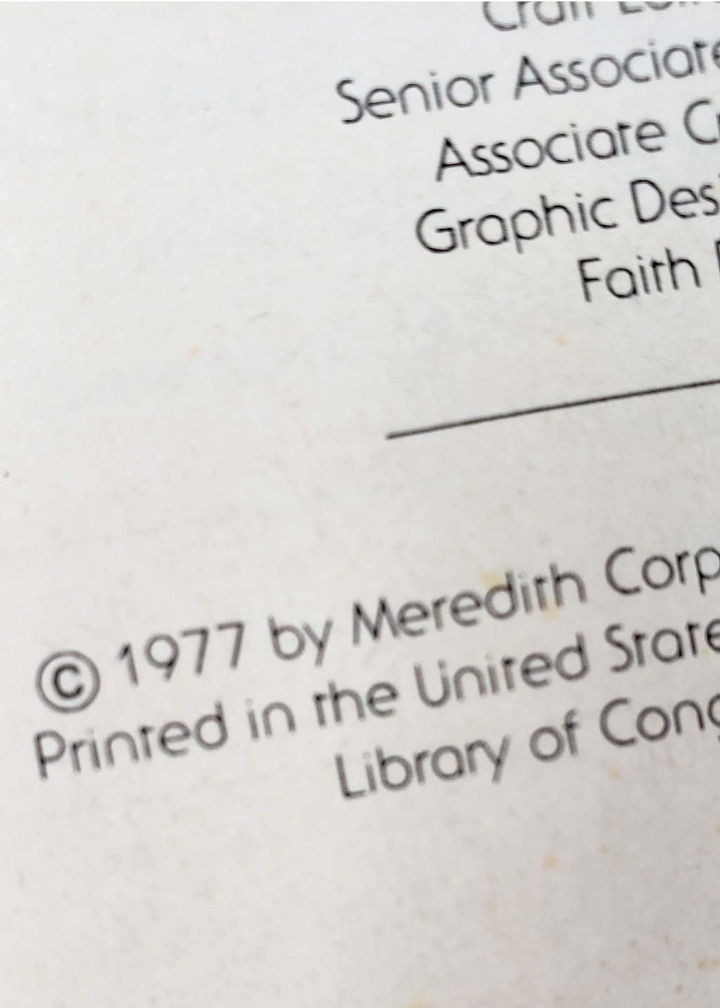 Vintage 1977 Better Homes & Gardens Crochet Pattern Book