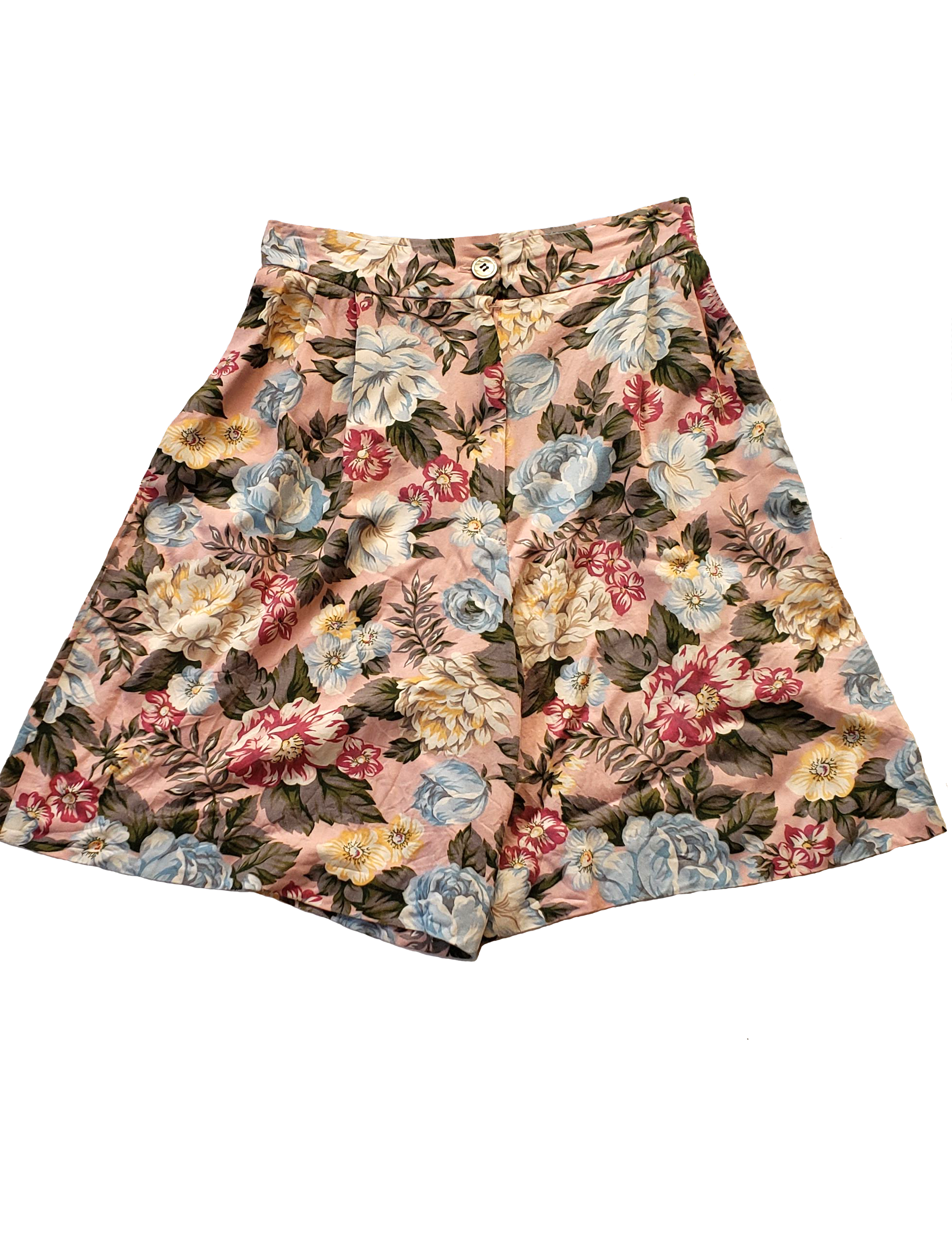 Vintage 80's JH Collectibles Floral Walking Shorts