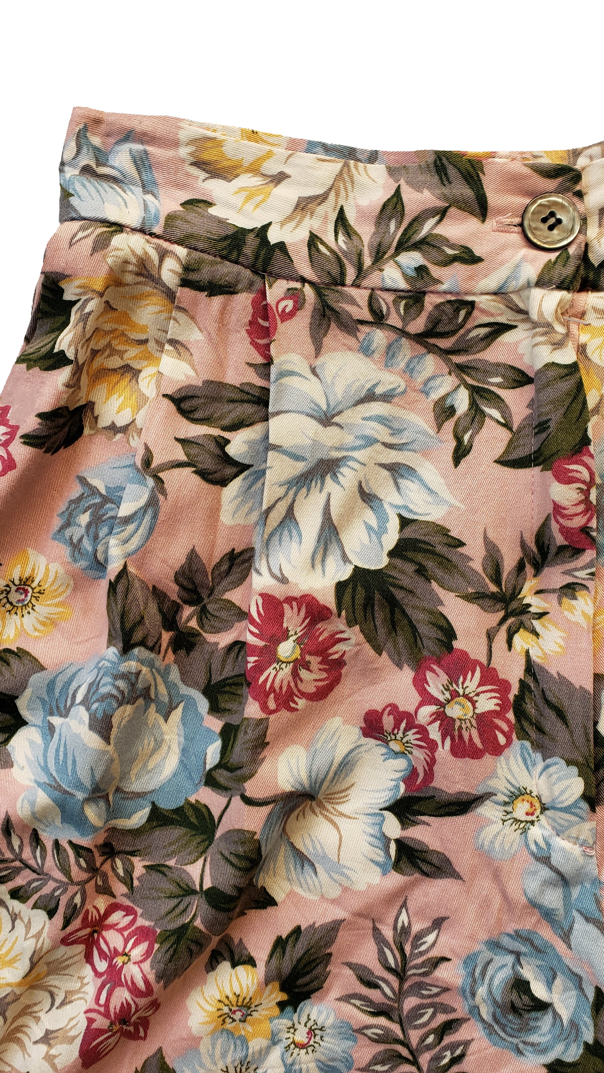 Vintage 80's JH Collectibles Floral Walking Shorts