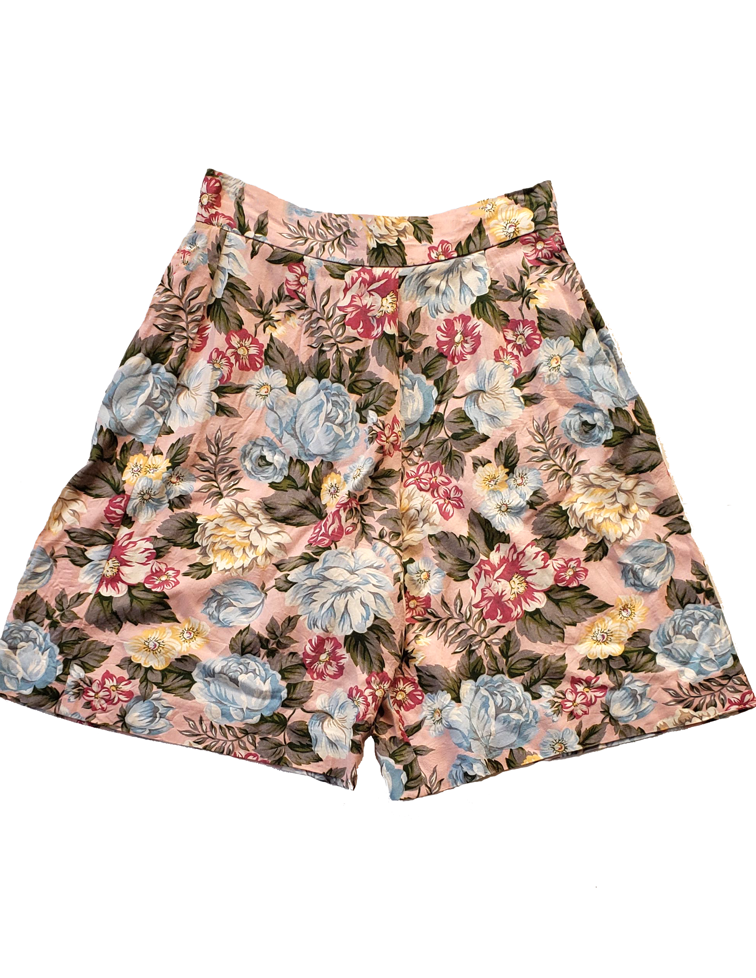 Vintage 80's JH Collectibles Floral Walking Shorts