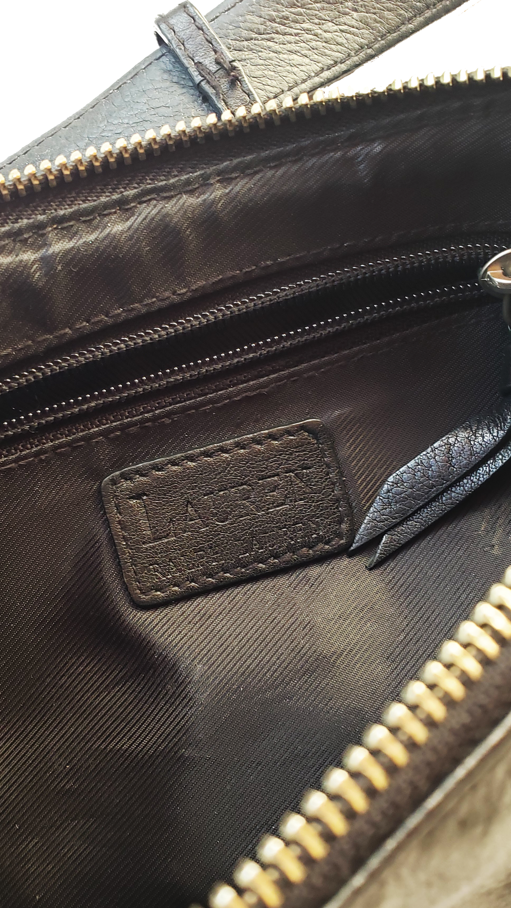 90s Vintage Ralph Lauren Baguette Bag