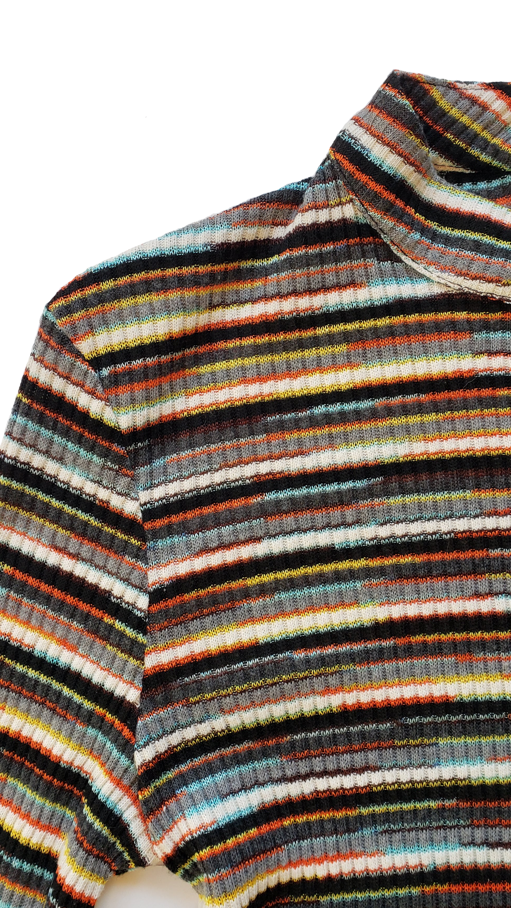 City Triangle 90s Knit Striped Dress