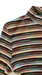City Triangle 90s Knit Striped Dress