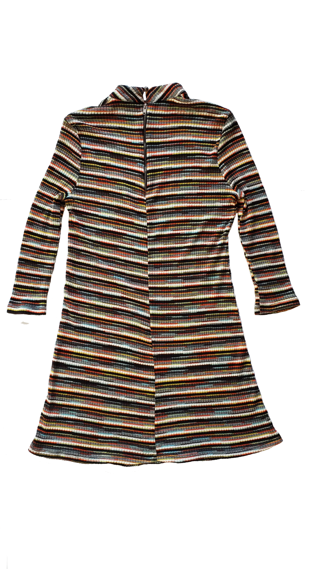 City Triangle 90s Knit Striped Dress