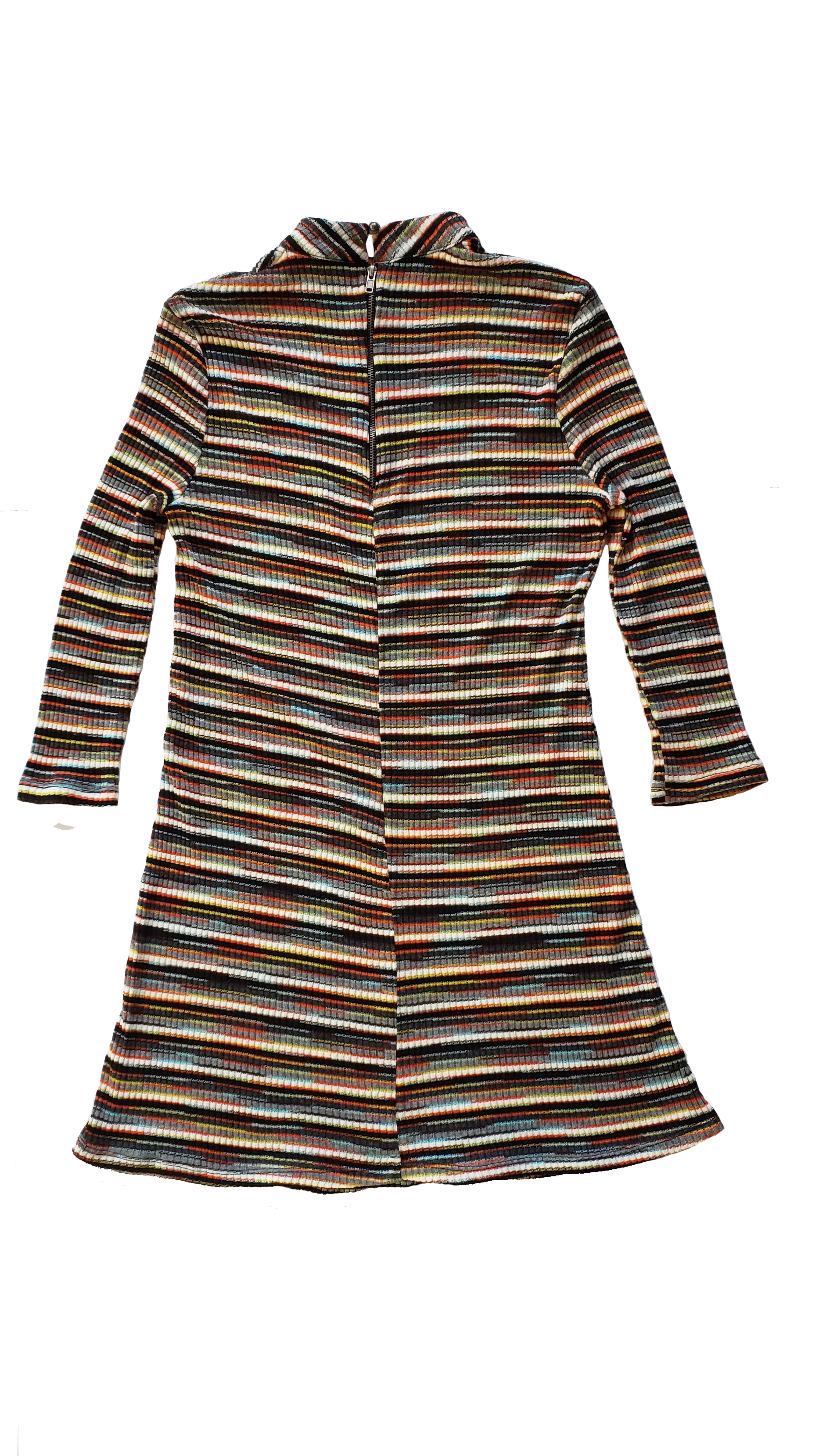 City Triangle 90s Knit Striped Dress