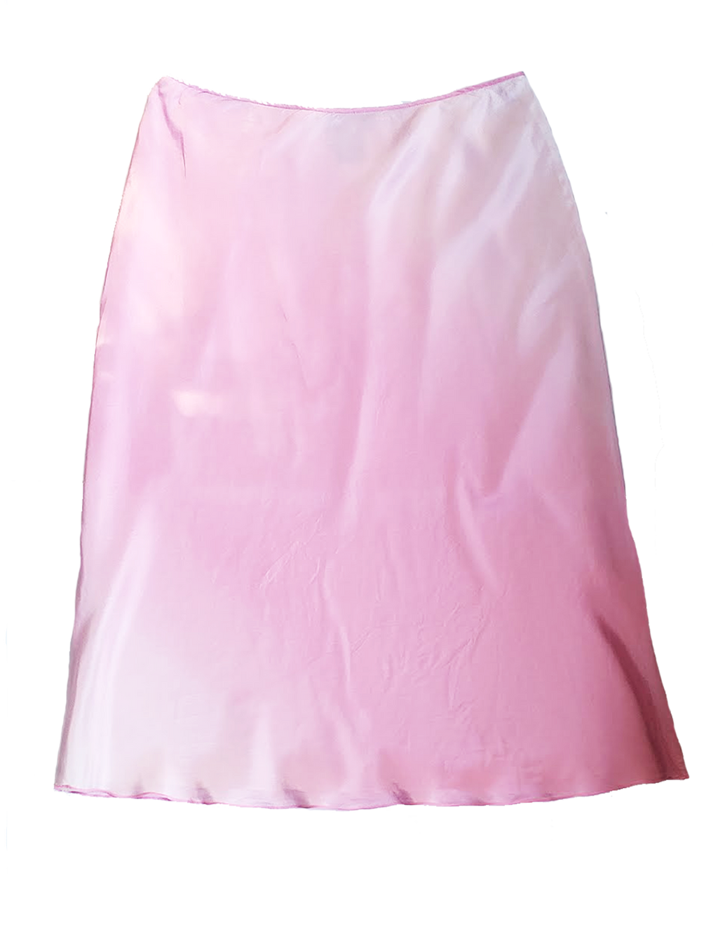 Banana Republic Pink Ombre Bias Cut Skirt