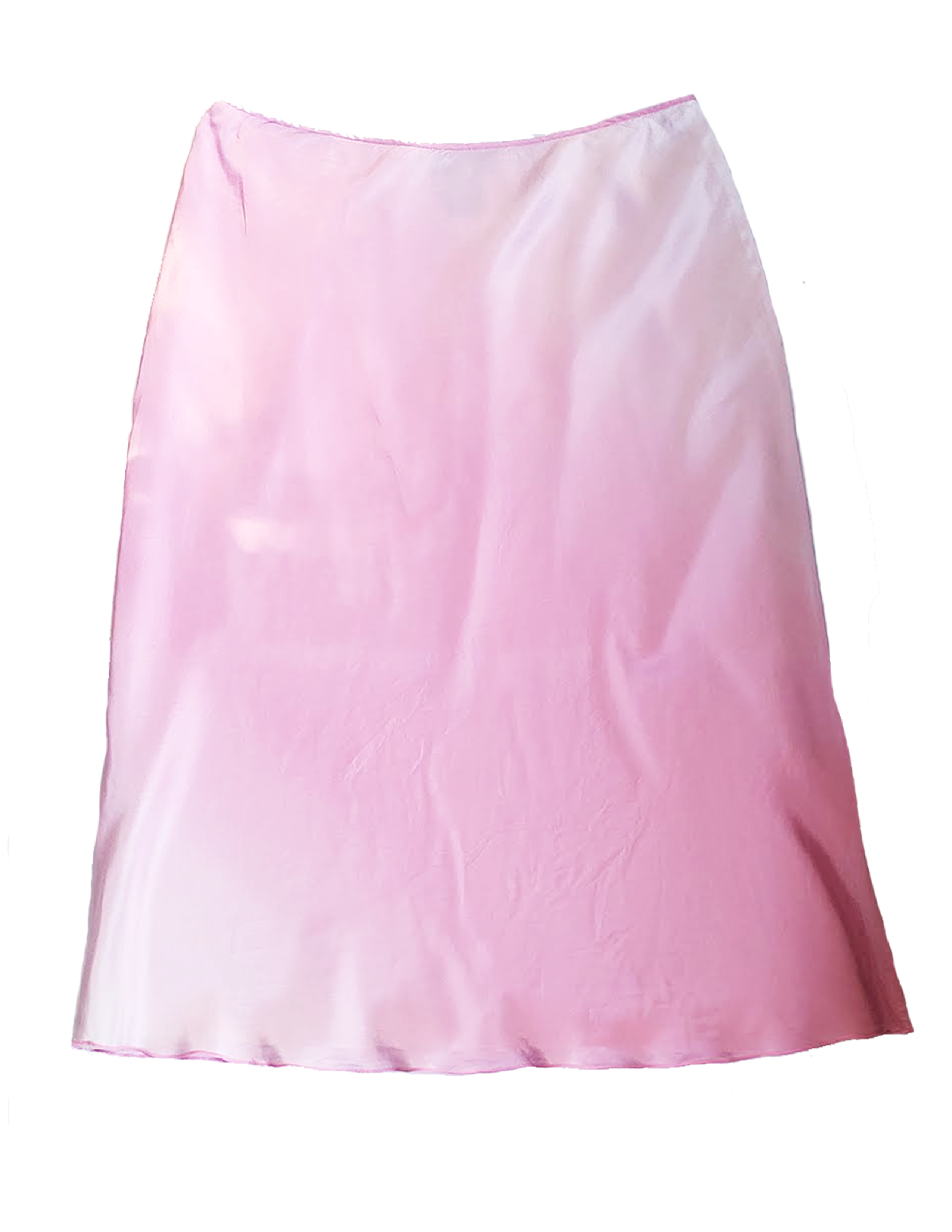 Banana Republic Pink Ombre Bias Cut Skirt