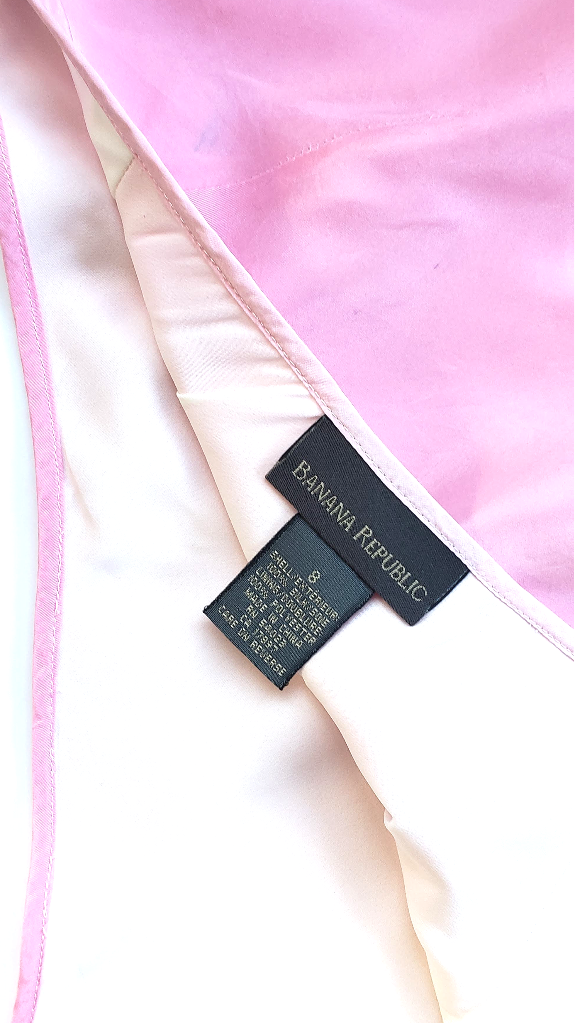 Banana Republic Pink Ombre Bias Cut Skirt