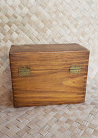Vintage Wood Recipe Box