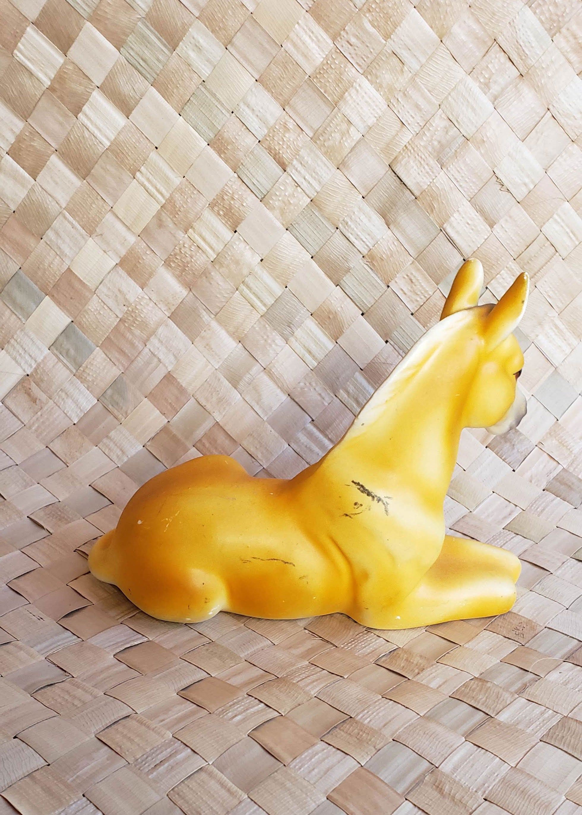 Vintage Porcelain Horse Figure
