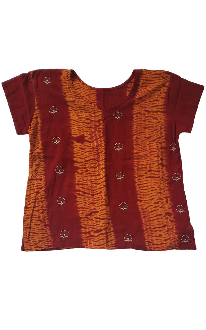 Handmade India Woven T-shirt