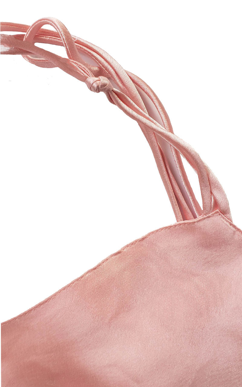 90s Victoria's Secret Cropped Camisole - Peachy Pink