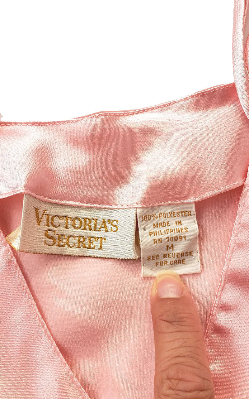 90s Victoria's Secret Cropped Camisole - Peachy Pink