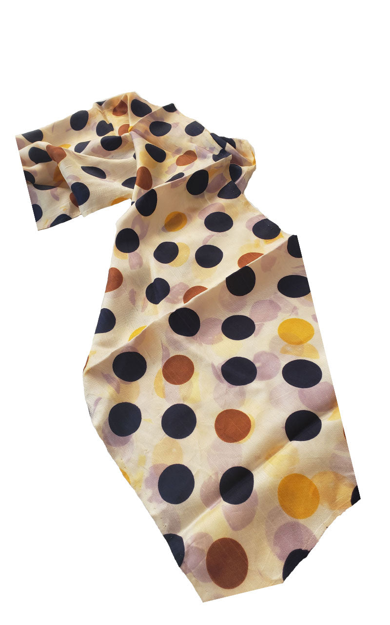 Vintage Polka Dot Scarf